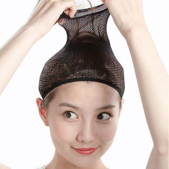 가발 망 2p 머리망 고 스판 메쉬 그물 헤어망 착용망 패션