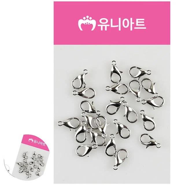 랍스타고리 키링랍스타고리 랍스터고리 12mm 은색