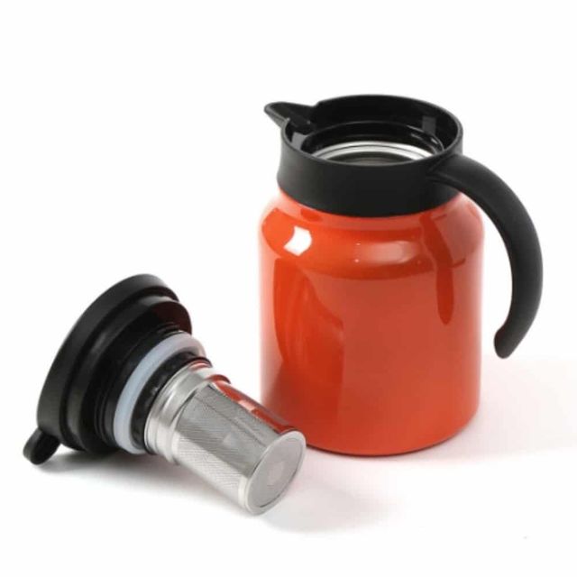 온도창 보온주전자(900ml) 차망주전자 캠핑미니주전자