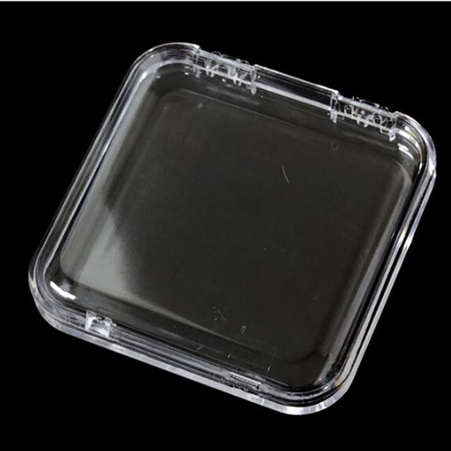 소품케이스 플라스틱 투명 사각 케이스 85mm