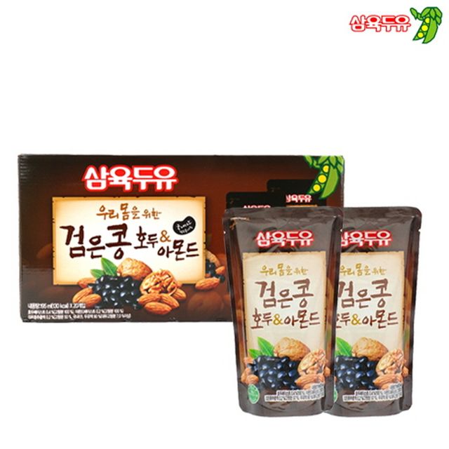 삼육두유 검은콩 호두 and 아몬드 190ml(140kcal) 15개입