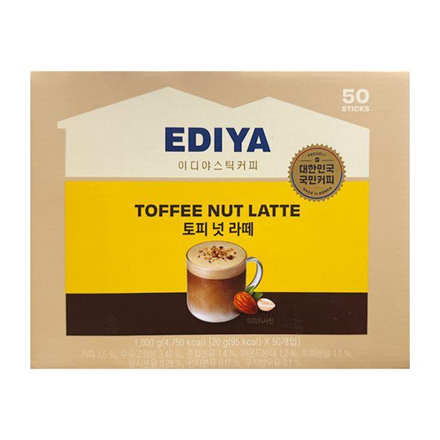 이디야커피 토피넛 라떼 20g x 50입