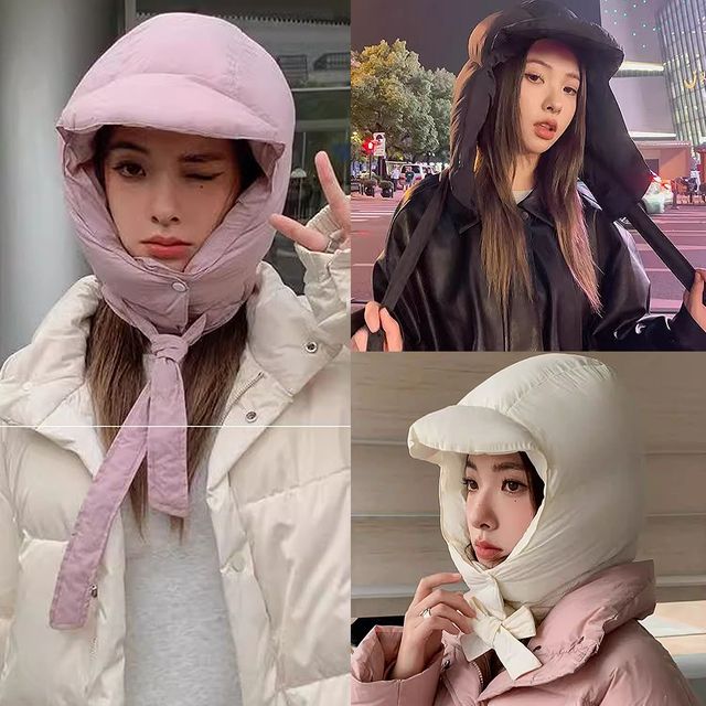 퍼모자 방한모자 털모자 니트모자 겨울모자 방한