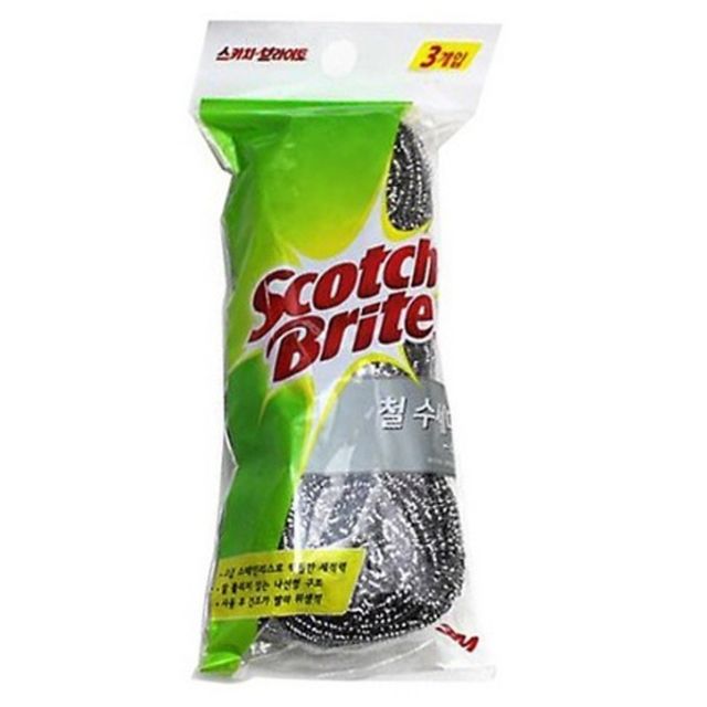 3M 스카치 브라이트 철수세미 45g 3개입 주방 수세미