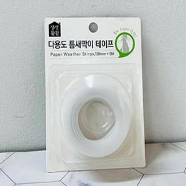 다용도 틈새막이 테이프 38mmx3m 방풍테이프 방음테이프 단열테이프