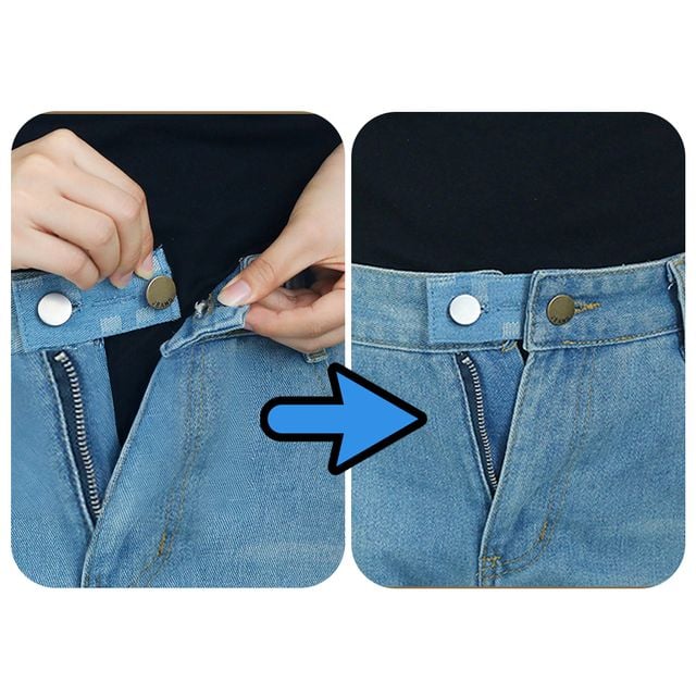 바지 허리조절 클립 청바지 단추 부자재 셀프수선