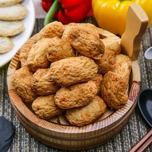 맛뜰안 부산어묵 오징어볼 수제어묵 쌀어묵 800g