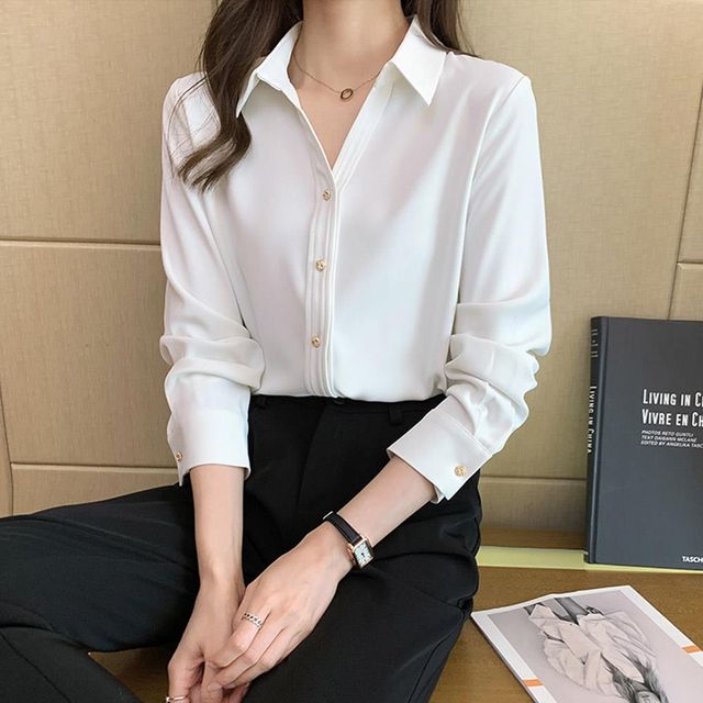 겨울 데이트 여자셔츠 봄 여성블라우스 셔츠블라우스