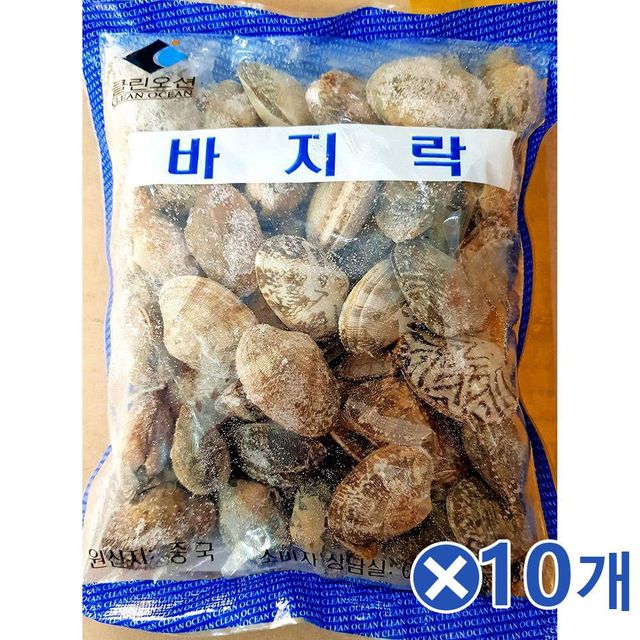 TBZ 피바지락 (중 40-60) 500g x10개 시원한국물 조개국