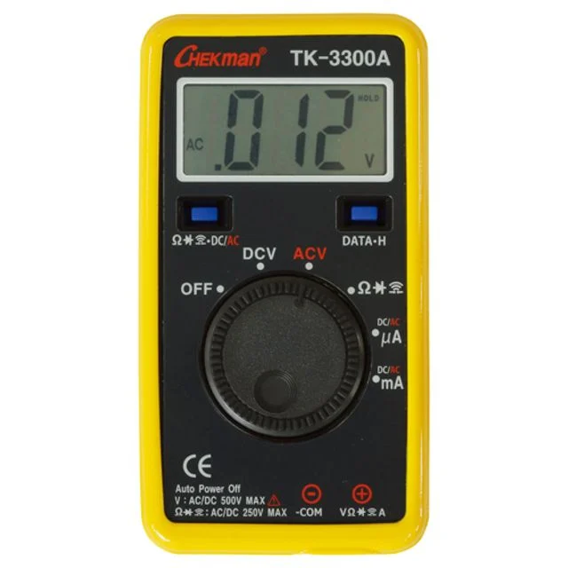 태광 디지털멀티미터 TK-3300A 66x125x18mm