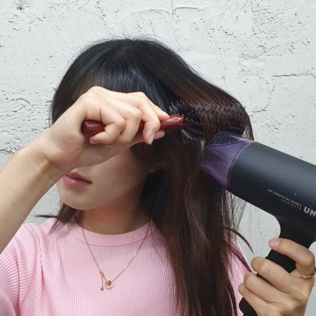 우드 롤빗 드라이 브러쉬 1호 드라이롤빗 헤어롤빗 롤