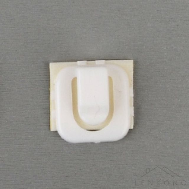 컴퓨터전선고정클립 전선벽고정 18P 부착식 사각 미니 케이블 선 정리대