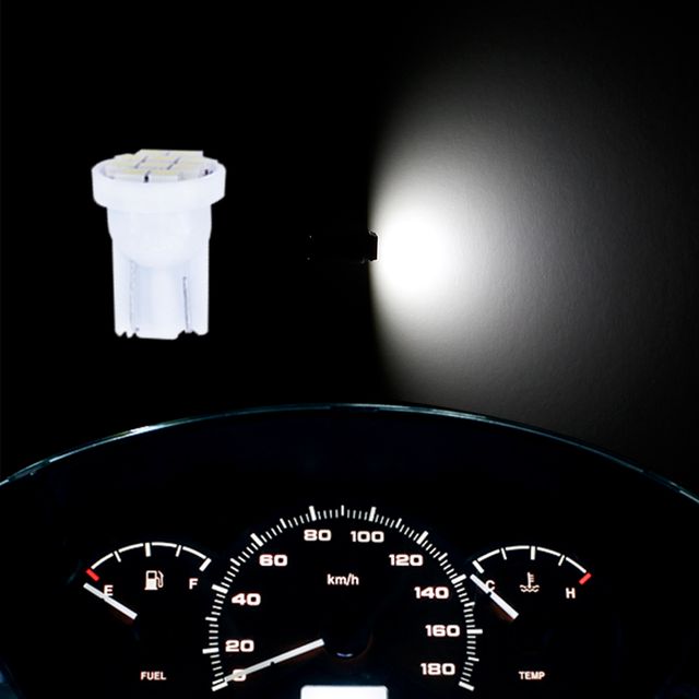 12V T10 LED계기판 전구 공조기등 LED 인테리어 익스