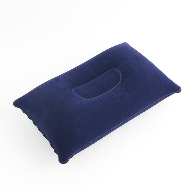 휴대용 에어베개 여행용 캠핑 베개 33x20cm