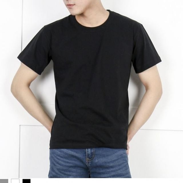남자 반팔 티셔츠 이너패션 가벼운 남성티셔츠 남성반팔티 기본 남성반팔면티 남자기 면티셔츠