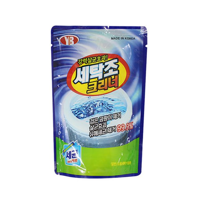 IS 세탁조 크리너 일반세탁기 드럼세탁기 겸용 - 세탁통 때 제거 세정제