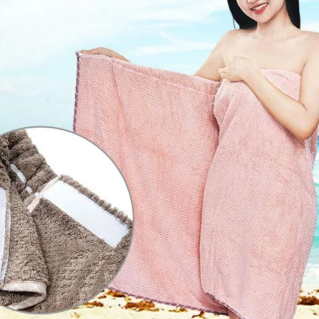 극세사 샤워가운 수건가운, 수영장 비치 타올 랩형