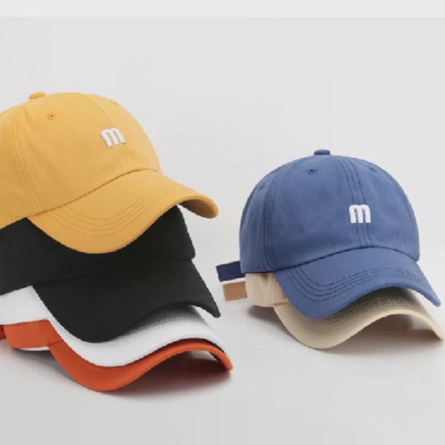 M 로고 볼캡 남성모자 여성모자 야구모자 챙모자