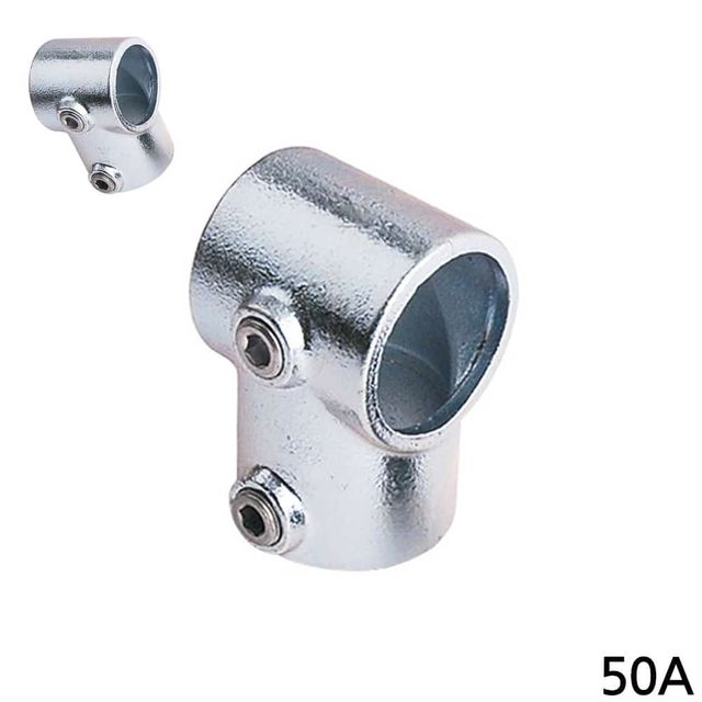 다용도 파이프클램프 50A 60.3mm 실버 파이프조인트 파이프연결부품 50A파이프클램프 60.3mm파이프연결