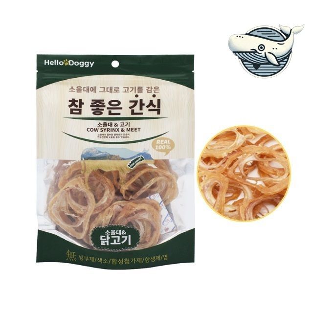 소울대 닭고기 80g 애완동물 바삭한 간식