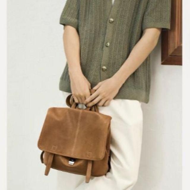가방 데일리 부드러운 소가죽 겸용 커플 천연 여성 숄더 클래식백팩