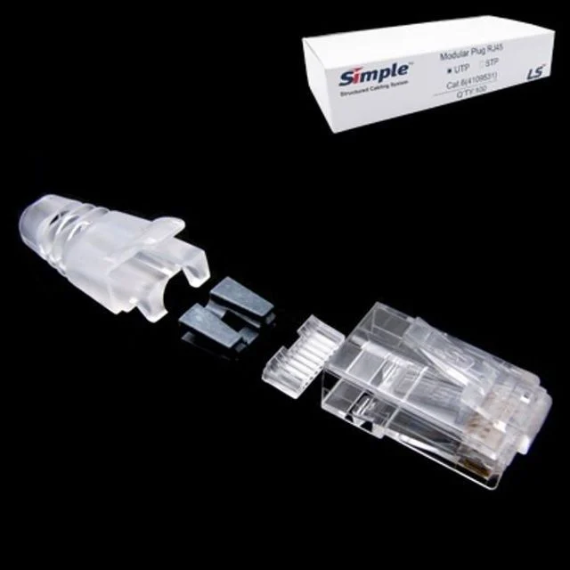 LS전선 UTP CAT.6 RJ-45 8P8C 플러그낱개