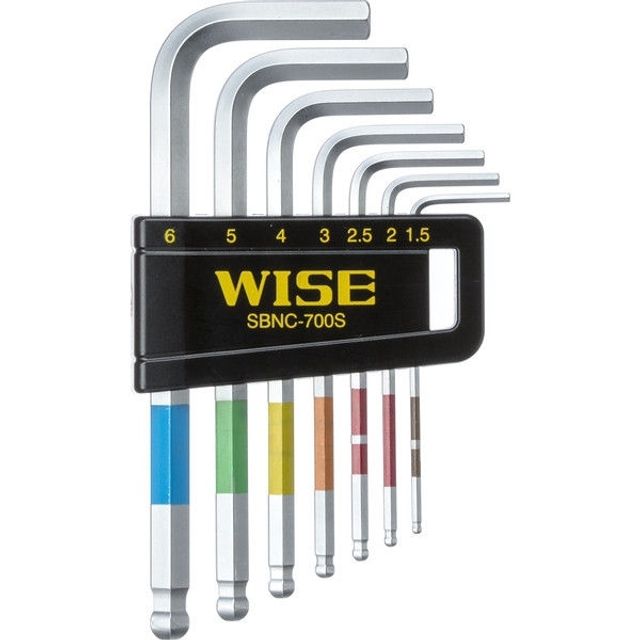 WISE 볼렌치세트 7PCS 숏타입 렌치 3690018