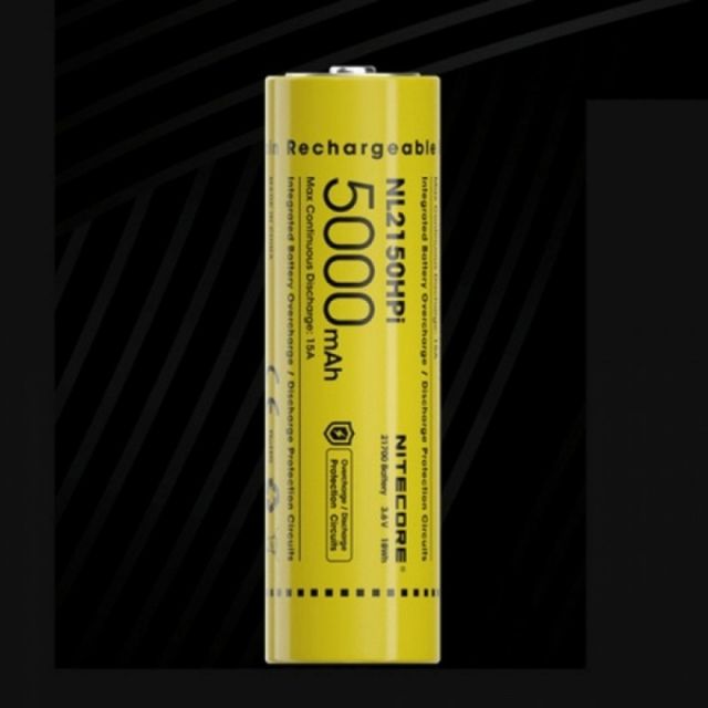 고성능 충전지 5000mAh 21700 리튬이온 배터리