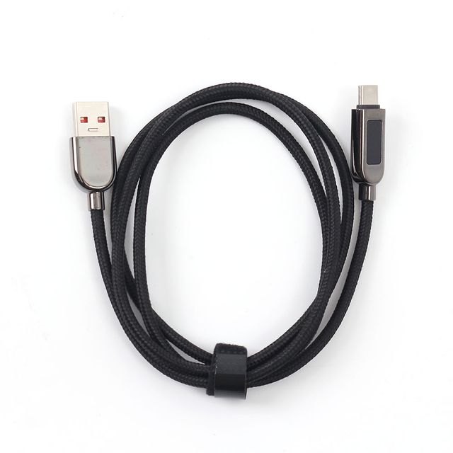 LED 전력표시 고속 충전케이블(USB-A to C타입) 1M