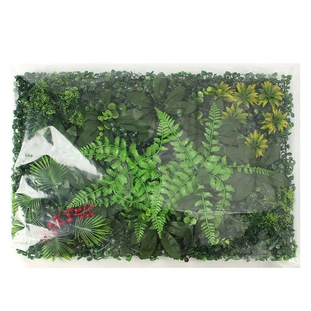 인조잔디 60x40cm 벽장식 정원 열대숲
