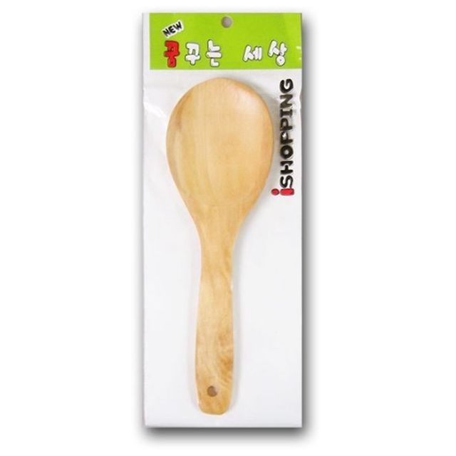 밥주걱 나무주걱 스파츌라 볶음스푼 요리스푼 22cm
