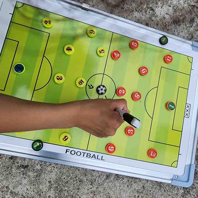 축구용품 알루미늄 휴대용 축구작전판 보드 자석