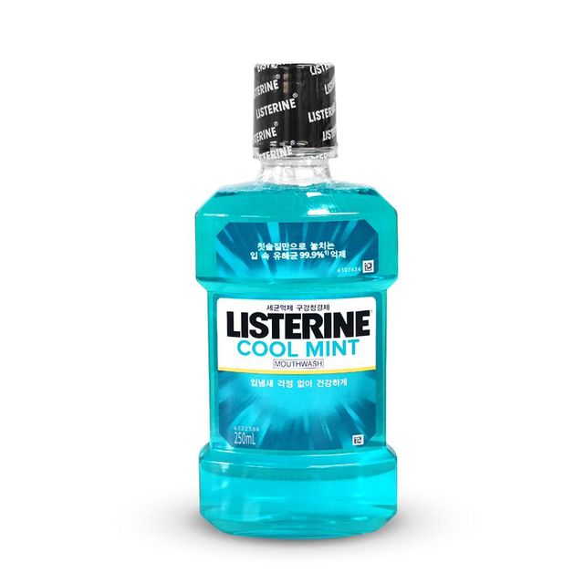 리스테린 쿨민트 입냄새제거 구강청결제 가글 250ml
