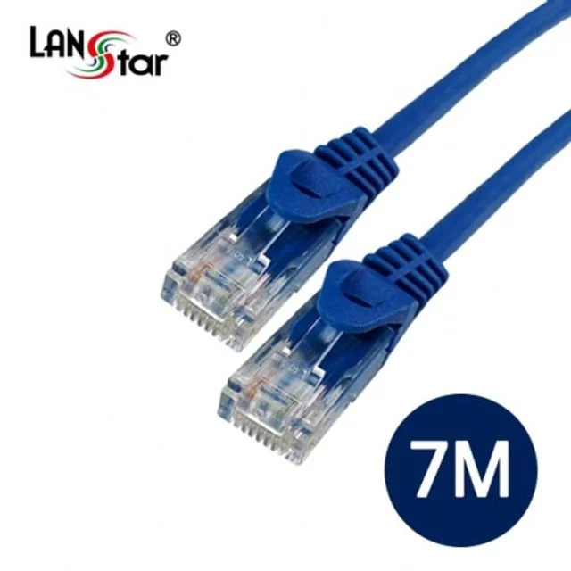 UTP 랜케이블 CAT.5E DIRECT 7M 파랑