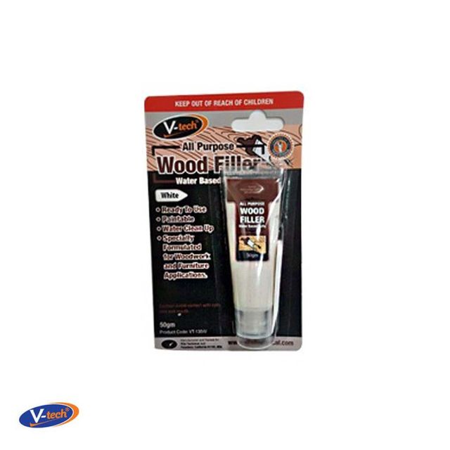 135W 화이트 VT 우드필러 50g 브이텍