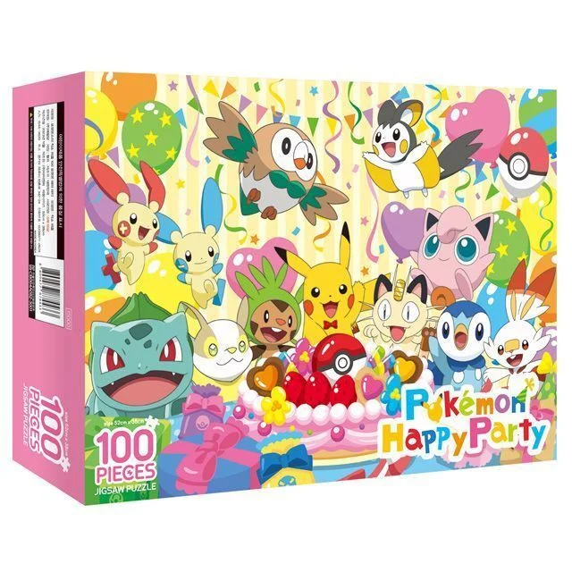 포켓몬스터 직소퍼즐 100pcs 포켓몬 해피 파티 취미