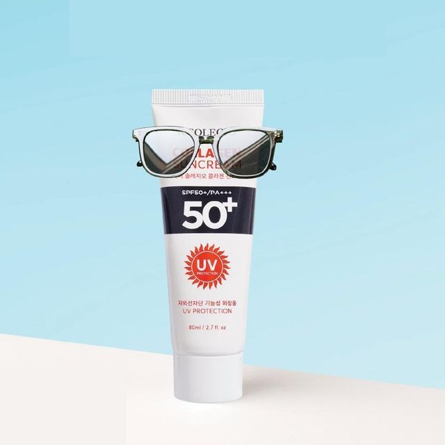 솔레지오 COLLAGEN UV차단 선크림 80ml SPF50+