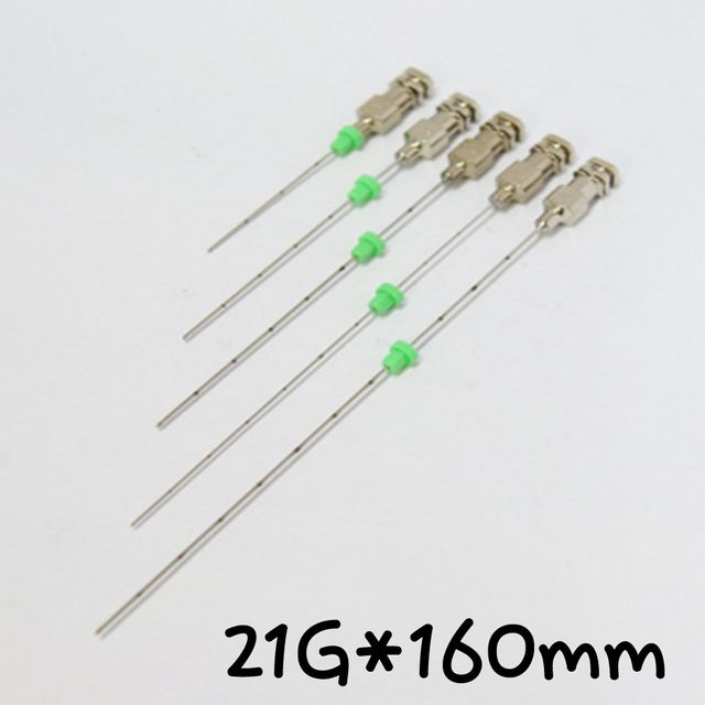 블럭니들(신경차단) 21GX160mm 일회용 하코 천자침