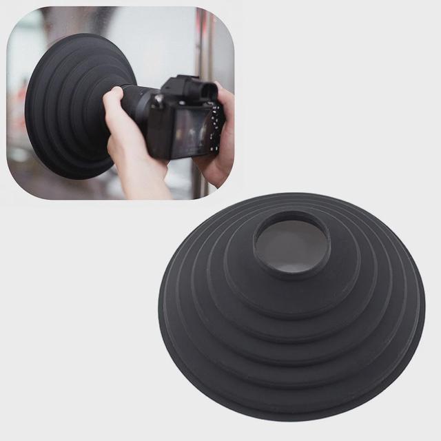 DSLR 카메라 유리창 빛 반사 반사광 방지 렌즈 후드 커버