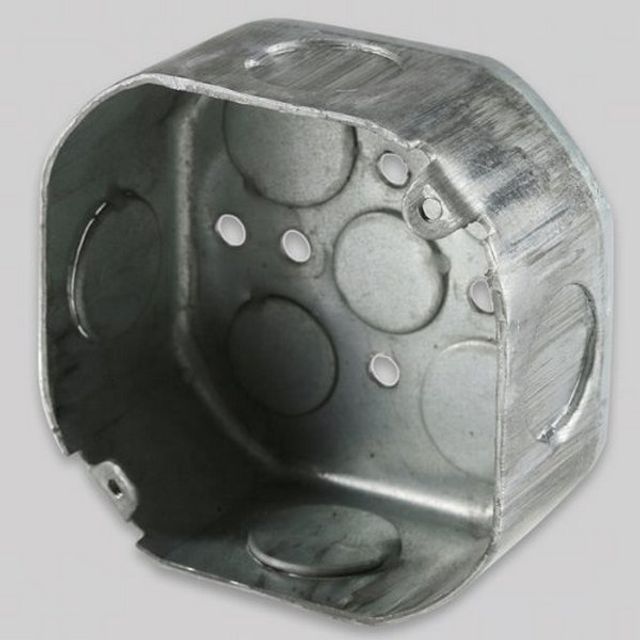 BOX철매입 팔각 75mm50개묶음