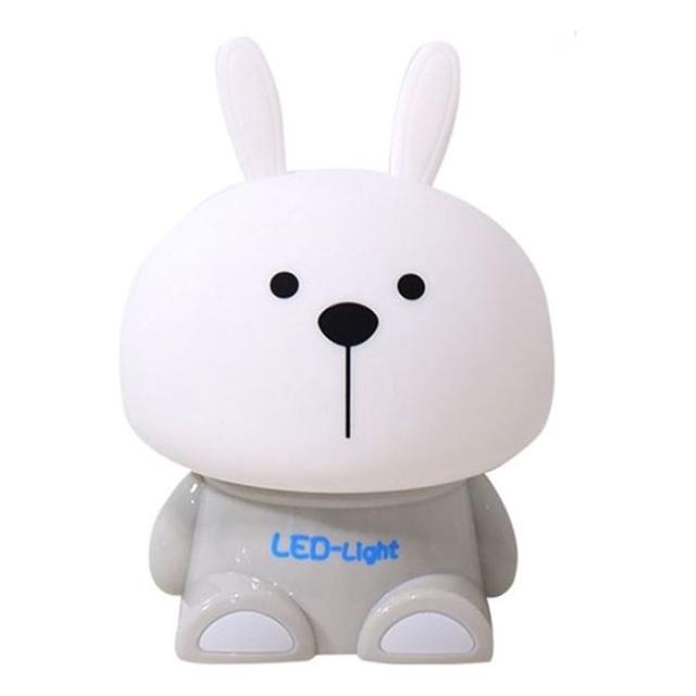 LED 말랑이 터치 무드등(토끼)