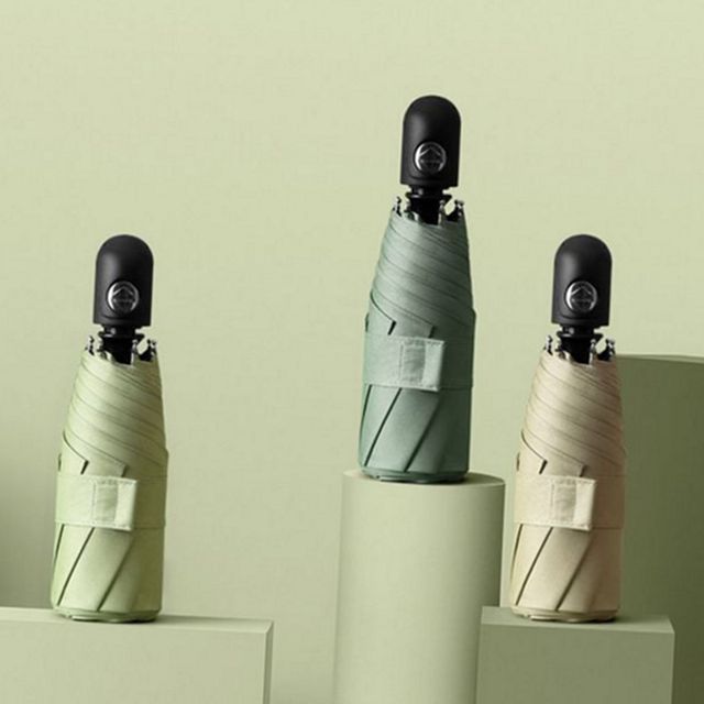 휴대용 양산 암막 양산 초경량 접이식 자외선 차단 여름 장마 우산 자동