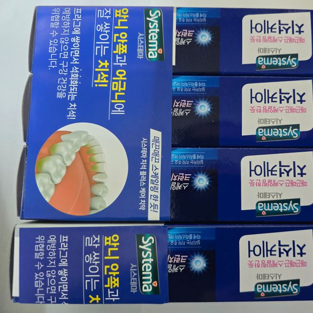 시스테마 타타르케어 치약 120g 4개입 라이온코리아