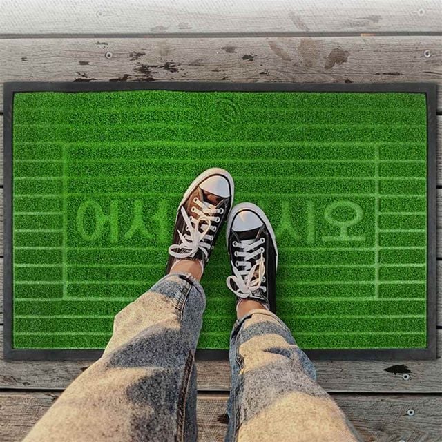 미끄럼방지 잔디매트 안전매트 가게 현관