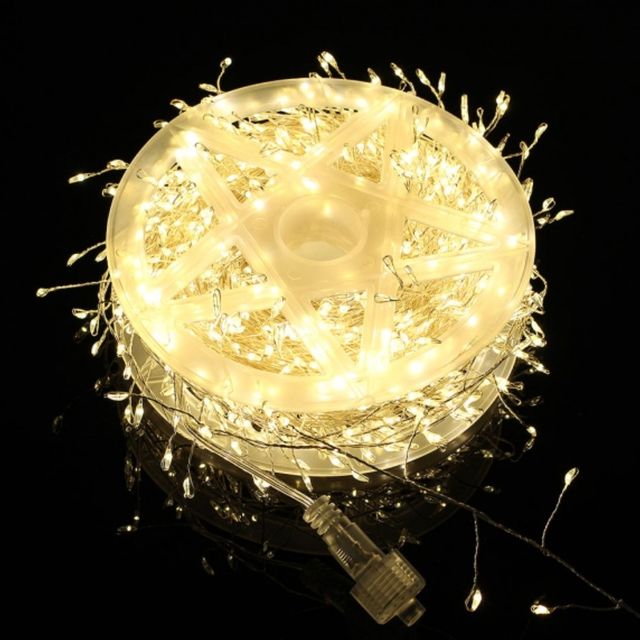 실버선 LED 25m 지네 지니전구 트리장식 조명(전원잭별매)