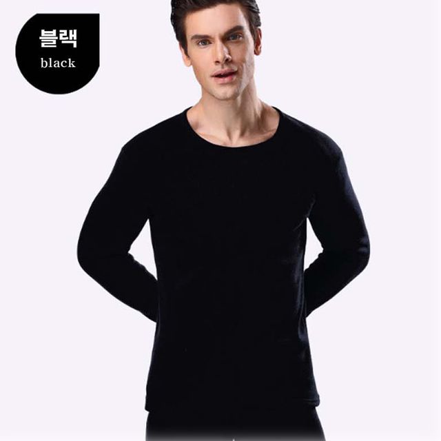 남성 겨울 기모 발열내의 세트 겨울 필수 따뜻한 내복