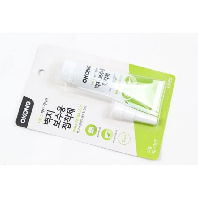 오공 벽지 보수용 접착제 50ml 순간접착제 보수제