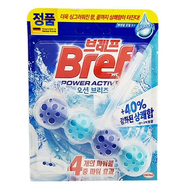 쿨샵 헨켈브레프 파워액티브 거치식 변기세정제
