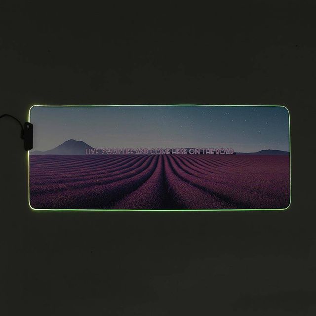 TBZ 12가지 LED 간편보관 마우스 장패드 80x30cm pc용품