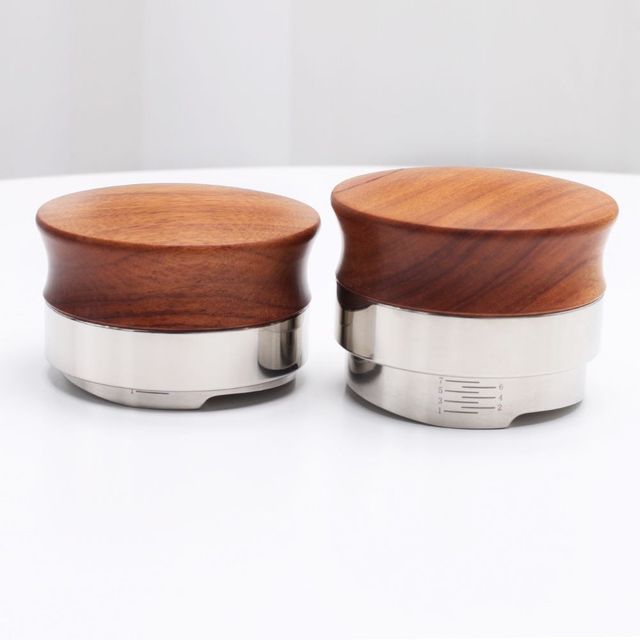 우드 커피 템퍼 바리스타용품 58mm 커피탬핑 니들디스트리뷰터 디스트리뷰터 스팀피쳐 탬퍼